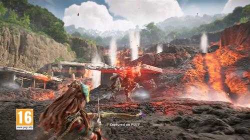 《地平线2：西部禁域》DLC实机演示 持箭狂射机械兽